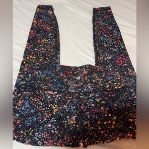 Women’s Lululemon Wunder Under High Rise Leggings Flowerescent Multi